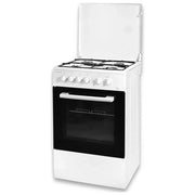 Schaub Lorenz SS941EW Cucina a Gas 90 cm 5 Fuochi Forno Elettrico Multifunzione Grill Elettrico 56 L Classe A (89x90x60 cm) colore Bianco