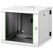 Digitus Armadio 9 Unita' Da Muro Linea Soho (A)470 X (L)600 X (P)610 Mm. Con Doppia Sezione Colore Grigio Chiaro Ral7035