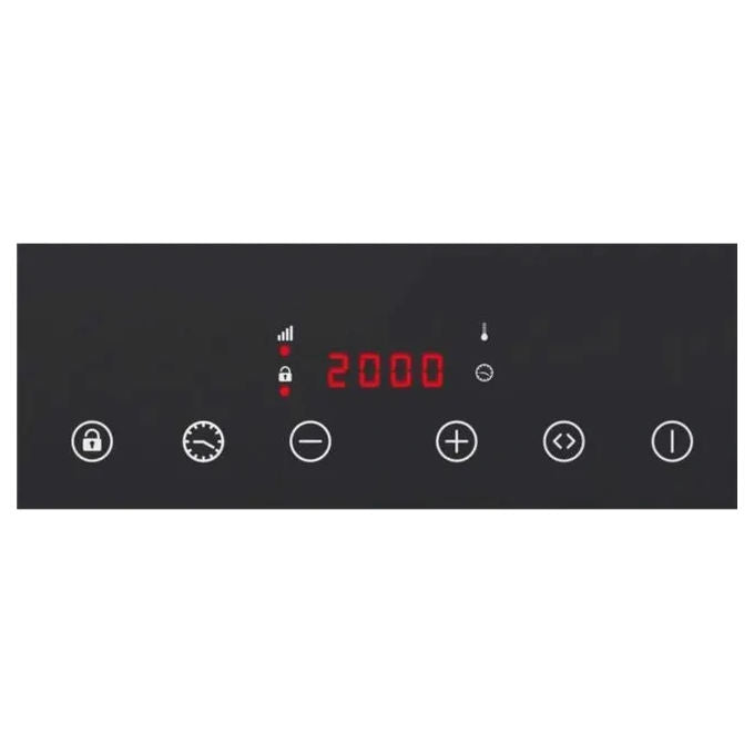 Steba 06.75.00 IK 650 Slim Piano cottura a induzione 60 cm 2 zone ultrapiatto colore Nero