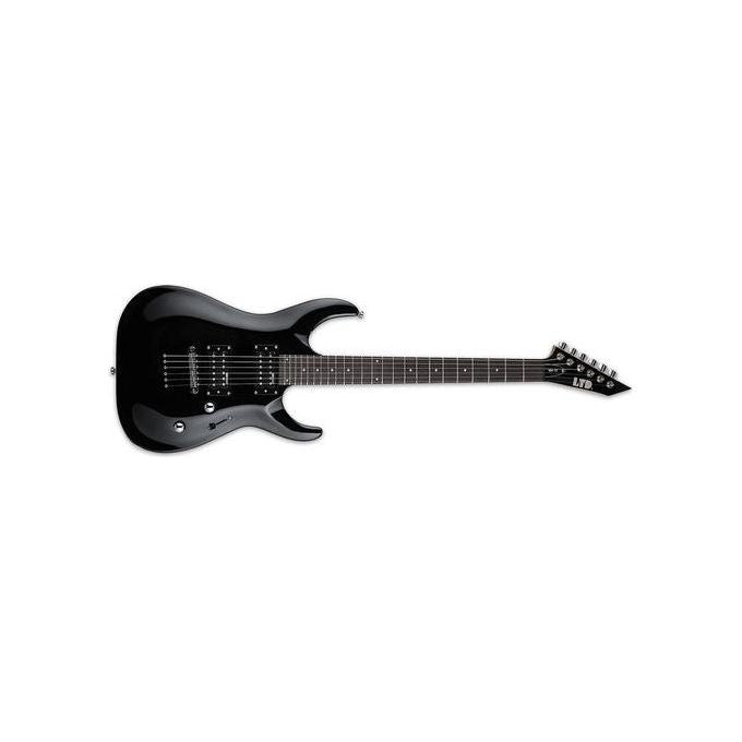 ESP LTD MH-10 Chitarra Elettrica con Custodia in Colore Nero per Musicisti Professionisti e Appassionati di Musica