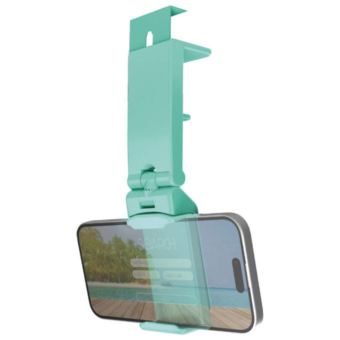 SBS MHSUPPBEACHG Supporto Attivo per Smartphone Rotazione 360° Braccio Regolabile Fino a 9 cm di Larghezza e 35 mm di Spessore Colore Verde