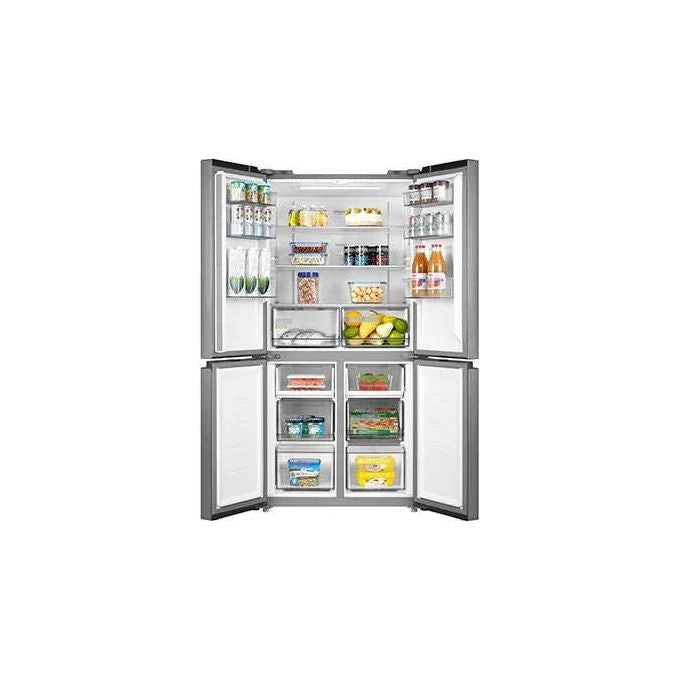 Midea MDRF632FIE46 Frigorifero 4 Porte No Frost 474 L 177 cm Classe E 41 dB Wi-Fi Inverter (177x83x65 cm) colore Inox