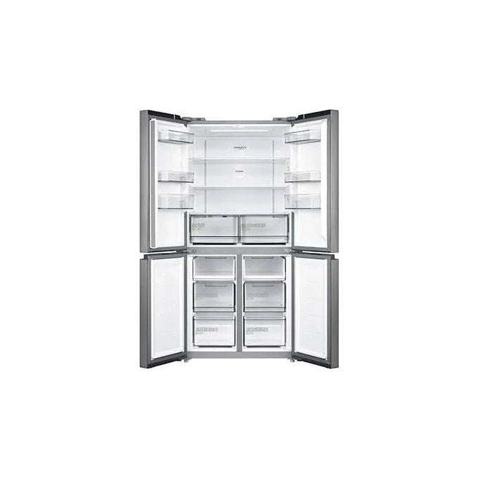 Midea MDRF632FIE46 Frigorifero 4 Porte No Frost 474 L 177 cm Classe E 41 dB Wi-Fi Inverter (177x83x65 cm) colore Inox
