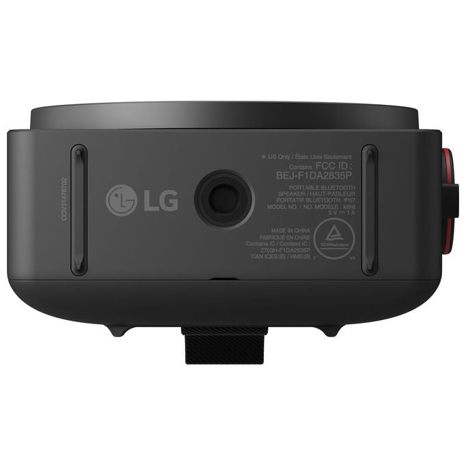LG MINI.AEUTLBK xboom Mini Speaker Bluetooth Portatile 5 W Autonomia 10 h IP67 USB-C colore Nero
