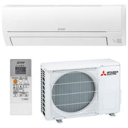 Mitsubishi Smart KIT_ MSZ-HR35VFK Climatizzatore Mono Split 12000 BTU Classe A++-A+ Wifi R32.Bianco