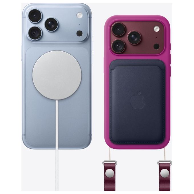 Apple MJRT4QL-A iPhone 18 Pro 256 GB Display ProMotion 6,3'' Fotocamera 48MP Chip A20 Pro colore Glacier