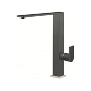 Elleci Flat MKKFLA99 - Miscelatore da cucina Mono Splitcomando, da incasso, Keratek Plus, canna girevole, 25,2 cm, Dark Grey