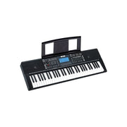 MILES MLS 9699 Tastiera musicale 61 tasti illuminati con microfono e sistema di apprendimento facilitato 500 voci 300 ritmi USB MIDI colore Nero