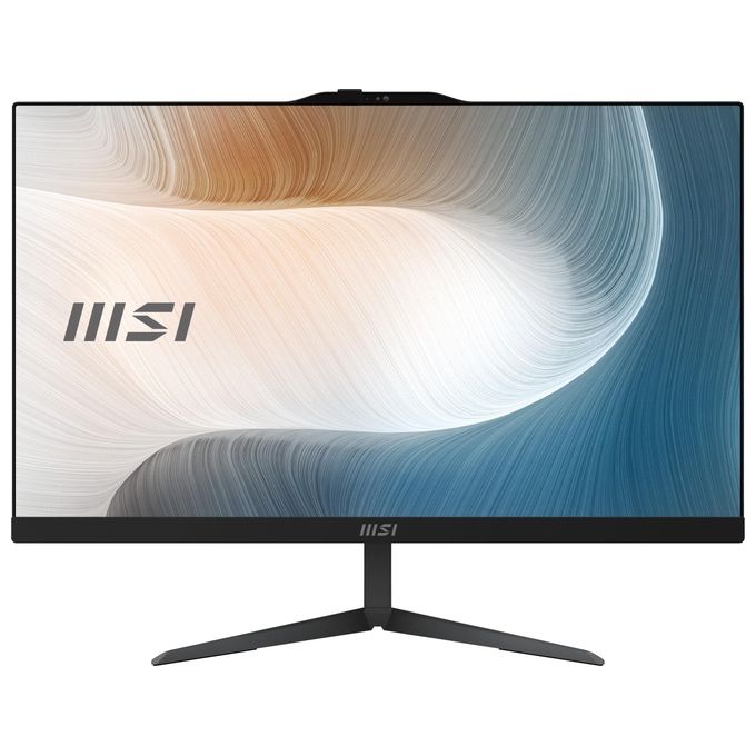 MSI MODERN AM242 1M-1221EU Modern AM242 All-in-One PC Intel Core 3 100U 8 GB DDR5 256 GB SSD Windows 11 Pro Wi-Fi 6E colore Nero