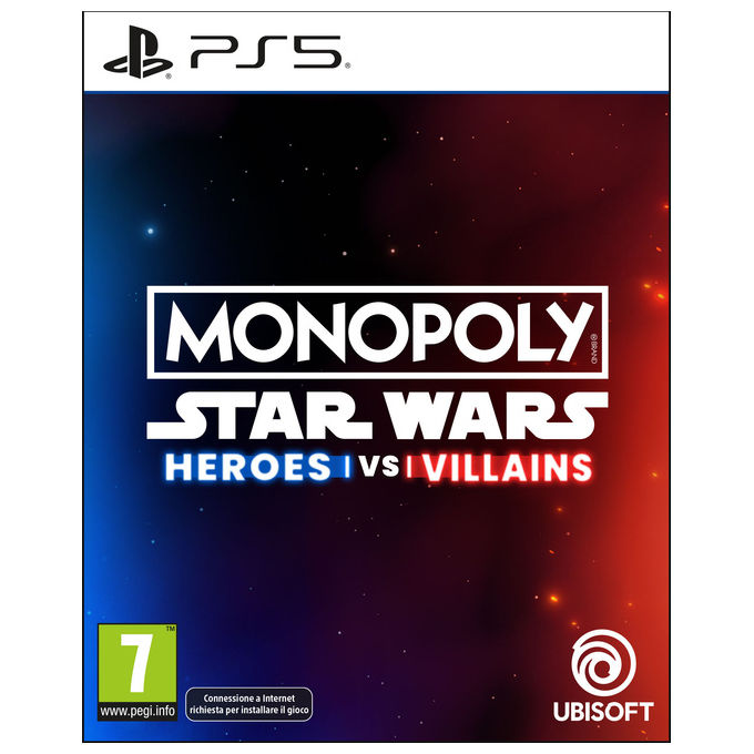 Ubisoft Monopoly Star Wars Heroes vs Villains Videogioco PS5 Multiplayer Online Co-op Locale 2v2 3v3
