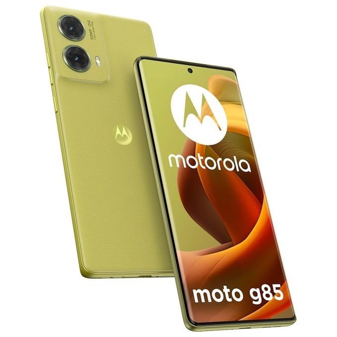 Motorola 0840023278471 Moto G85 Smartphone 5G 8GB 256GB Display 6.67'' pOLED 120Hz Snapdragon 6s Gen 3 Dual SIM Android 14 colore Olive Green
