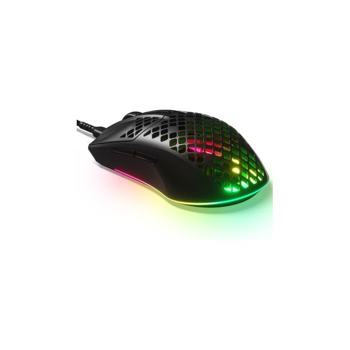 Steelseries Aerox 3 Onyx Mouse PC Gaming Ultraleggero
