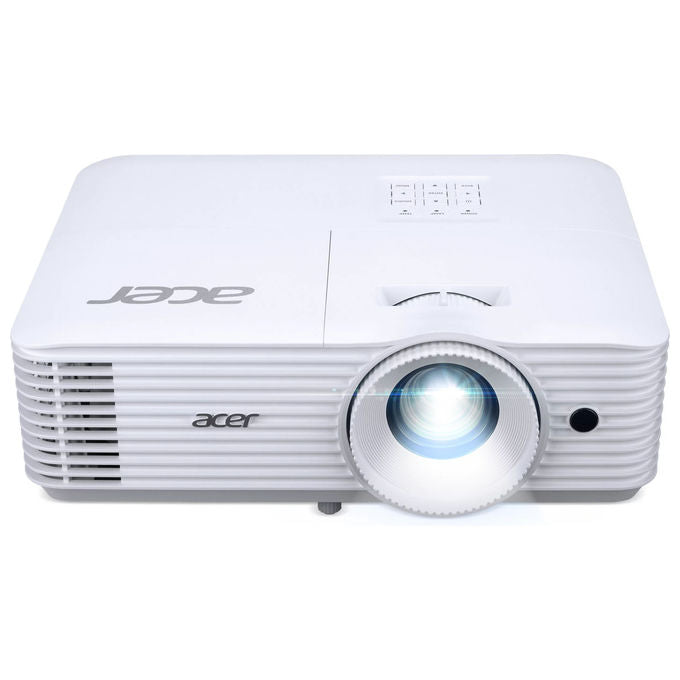 ACER P1258i videoproiettore DLP, XGA 1024x768, 4800 ANSI lumen, Wi-Fi, correzione trapezoidale automatica, Bianco