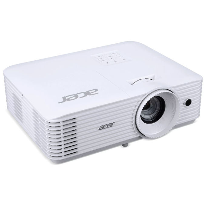 ACER P1258i videoproiettore DLP, XGA 1024x768, 4800 ANSI lumen, Wi-Fi, correzione trapezoidale automatica, Bianco