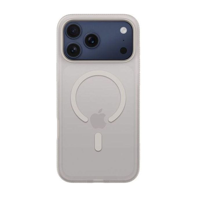 Belkin MSA036HQSA SheerForce Cover per iPhone 17 Pro Max con protezione antiurto e compatibilita' MagSafe colore Sabbia