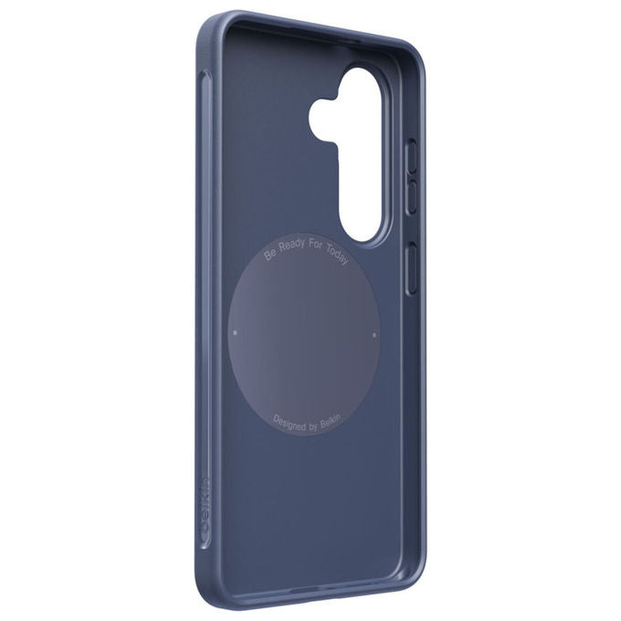 Belkin MSB015HQNY Custodia Cover Compatibile con MagSafe Resistente agli urti e alle cadute fino a 4 m 75% materiali riciclati colore Blu marino