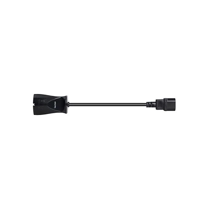 Vultech Cavo Adattatore di Alimentazione Iec14 Maschio a Presa Bipasso-Schuko