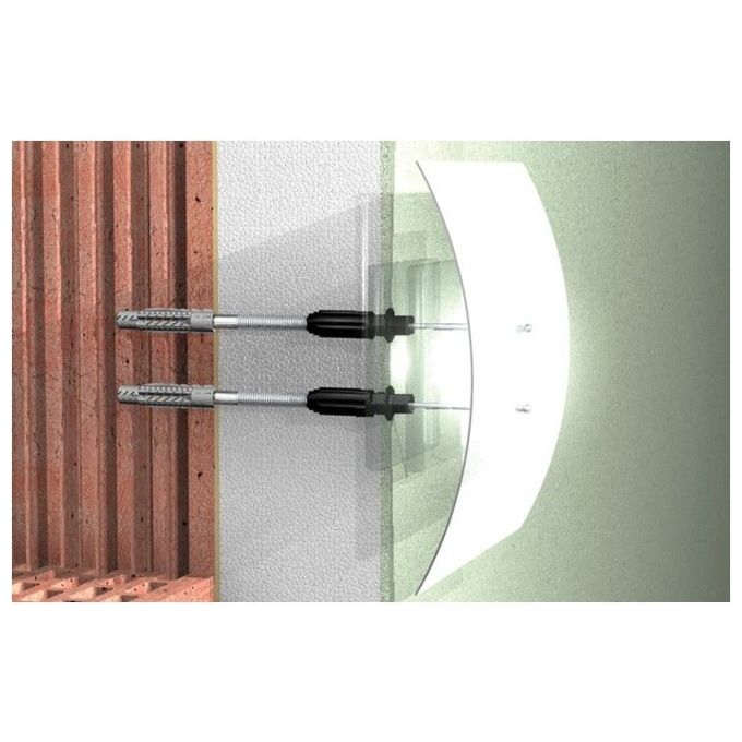 Fissaggio Distanziato Per Cappotti Thermax 8-140 M6 (20 Pz.)