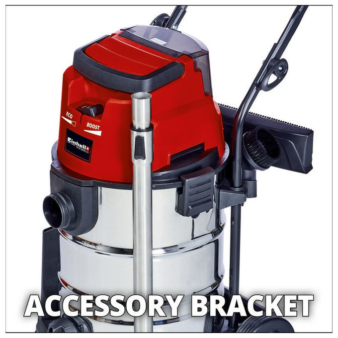 Einhell Bidone Aspira Solidi E Liquidi A Batteria Te-Vc 36-30 Li (Batteria Non Inclusa)