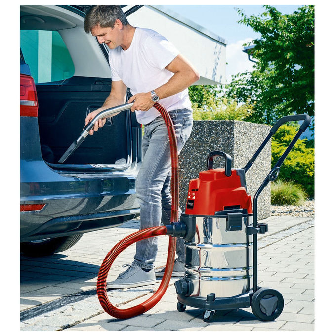 Einhell Bidone Aspira Solidi E Liquidi A Batteria Te-Vc 36-30 Li (Batteria Non Inclusa)