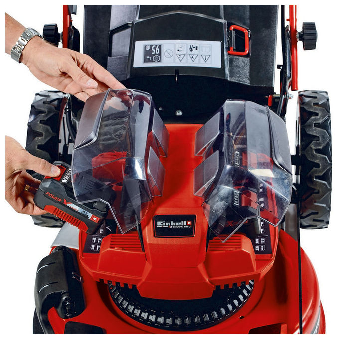 Einhell Tagliaerba A Batteria Ge-Cm 36-47 S Hw Li (4 batterie incluse)