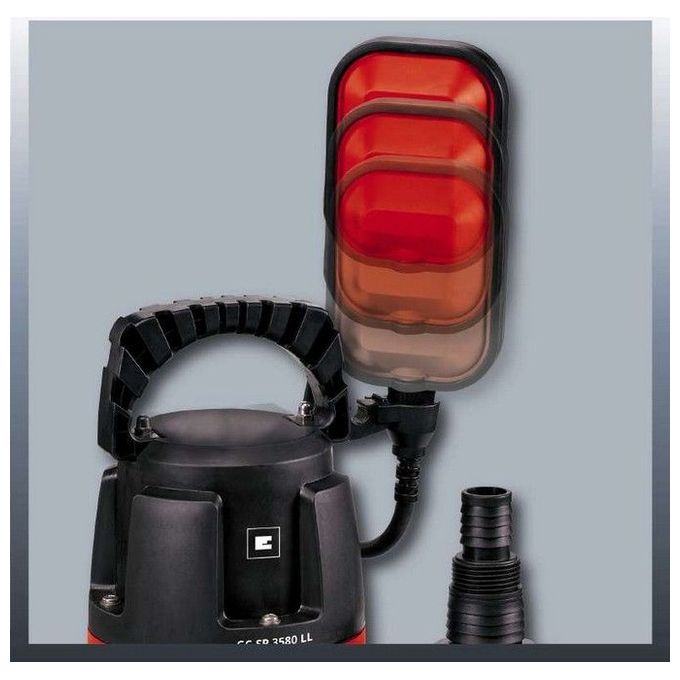 Einhell Elettropompa Acqua Chiare 350W Gc-Sp3580Ll per Giardino con Potenza 8000 l-h e Cavo Elettrico di 10 Metri