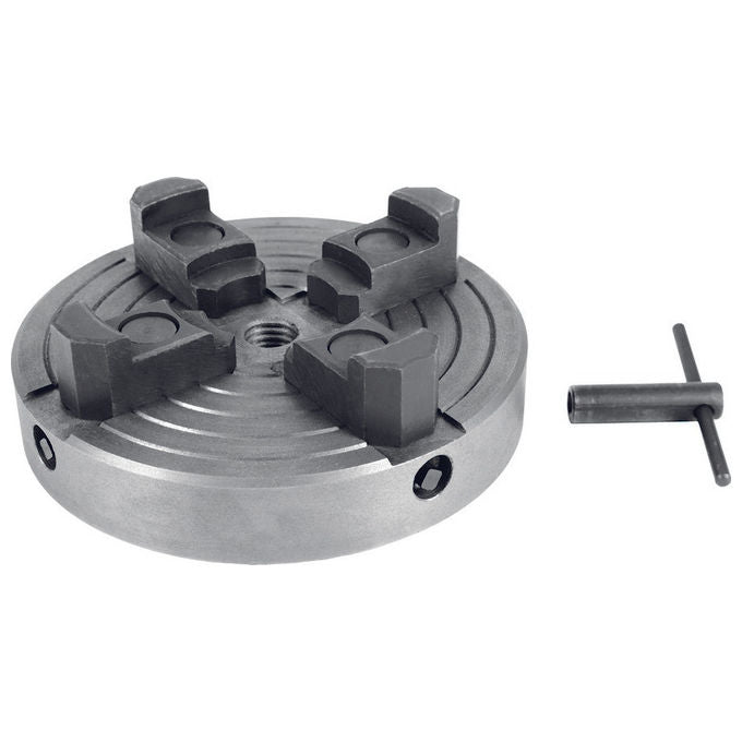 Einhell 4311203 Mandrino a 4 Ganasce per Tornio Legno Attacco M18 Serraggio 18-134 mm compatibile TC-WW 1000 colore Rosso