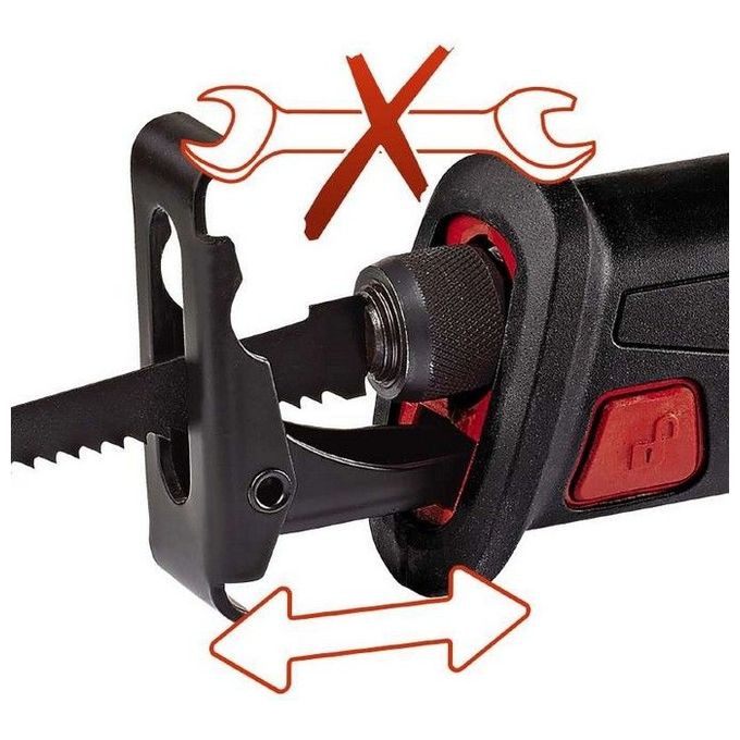 Einhell 4326300 Power X-Change Sega Universale a Batteria 18V 2600 rpm Senza Batteria e Caricabatteria colore Nero