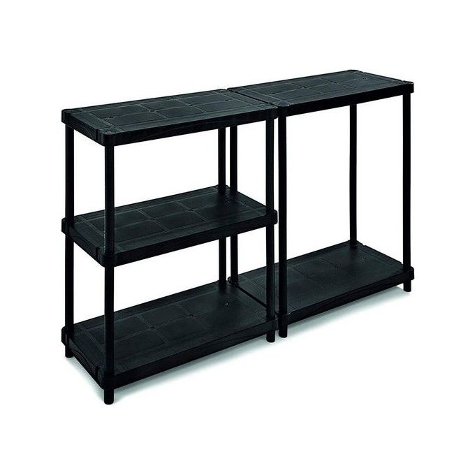 Terry 4080 C Piano Scaffale 5P. - NERO