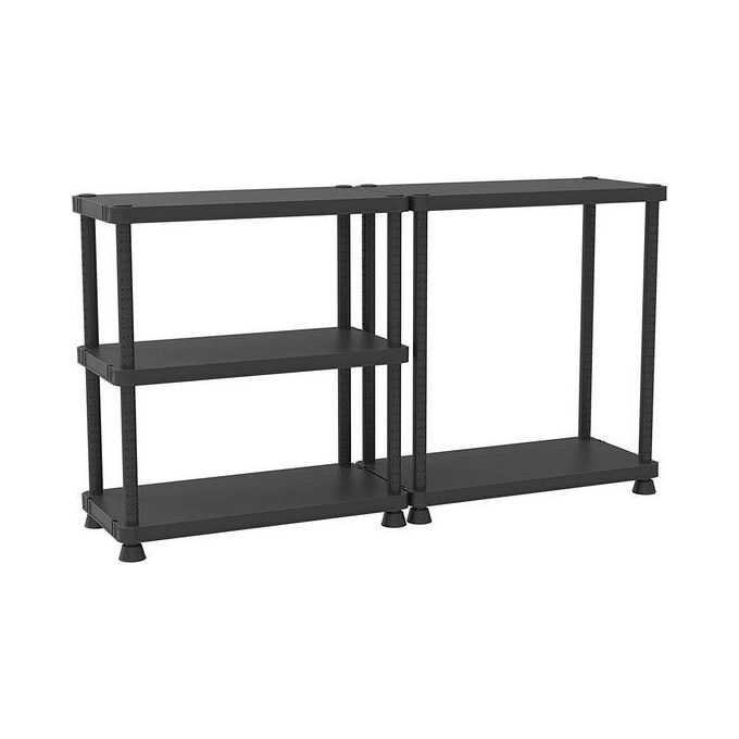 Scaffale A 5 Ripiani Regolabili In Altezza Con Doppia Opzione Di Montaggio L90 X P45 X H187,5