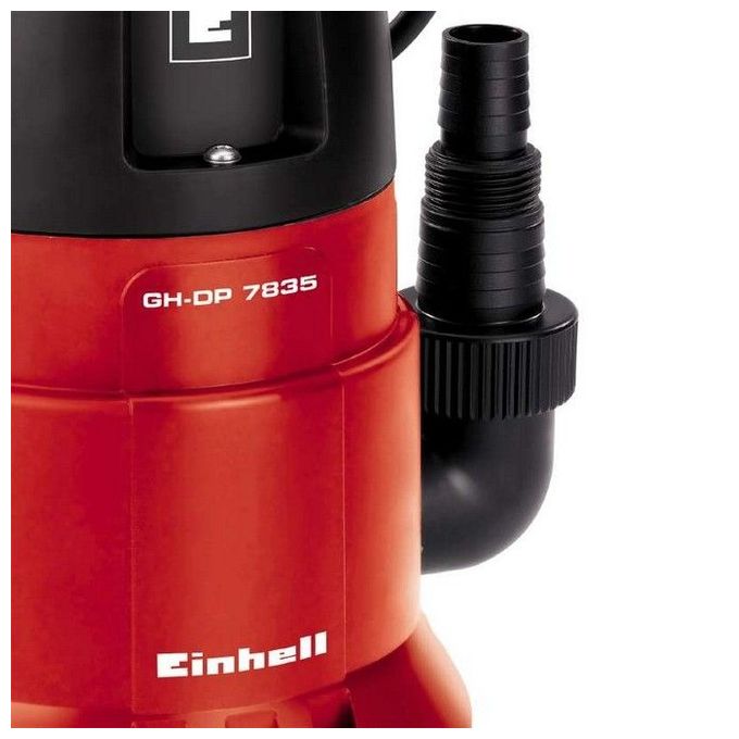 Einhell Pompa Acque Scure GC-DP 7835 Soluzione Potente e Robusta per Svuotamento di Laghetti Pozzi e Cantine