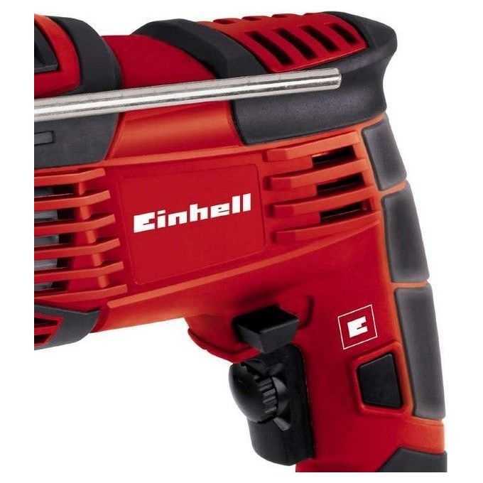 Einhell TC-ID 1000 E Trapano a Percussione 1010 W 3000 rpm Foratura Legno 32 mm Calcestruzzo 16 mm colore Nero Rosso