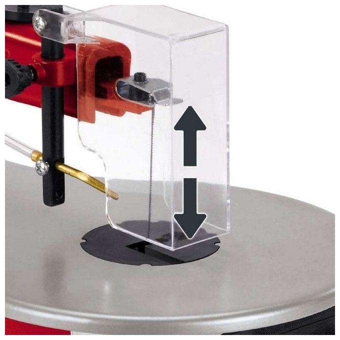 Einhell Traforo Sega Oscillante Elettrico TC-SS 406 E per Hobby e Modellismo con Piano Inclinabile e Sistema di Aspirazione Integrato