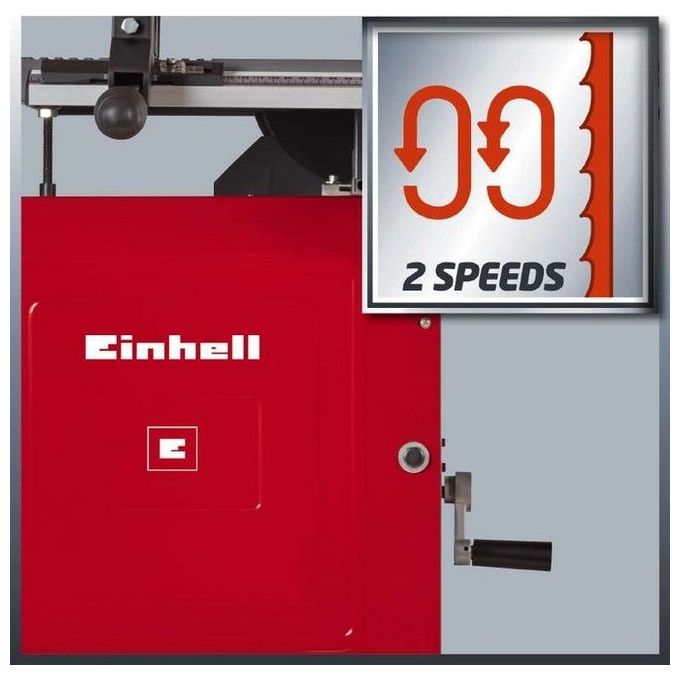 Einhell Sega A Nastro TC-SB 305 U con Banchetto Potente e Versatile per Fai da Te e Lavorazioni in Legno