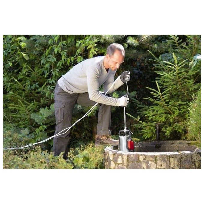 Einhell Pompa Acque Scure GC-DP 1020 N Elettropompa per Acqua con Portata Massima 18000 l-h e Profondita' Immersione 5 m