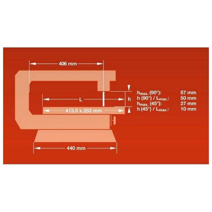 Einhell Traforo Sega Oscillante Elettrico TC-SS 406 E per Hobby e Modellismo con Piano Inclinabile e Sistema di Aspirazione Integrato