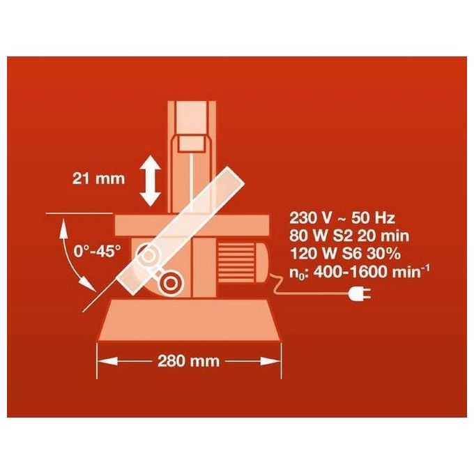 Einhell Traforo Sega Oscillante Elettrico TC-SS 406 E per Hobby e Modellismo con Piano Inclinabile e Sistema di Aspirazione Integrato