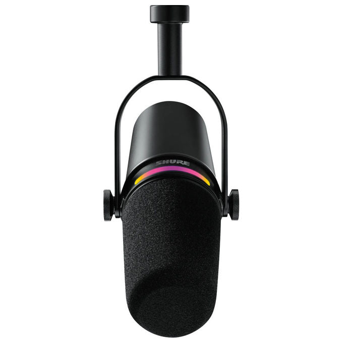 Shure MV7+-K Microfono per Podcast USB e XLR con Monitoraggio in Tempo Reale e Effetti DSP colore Nero