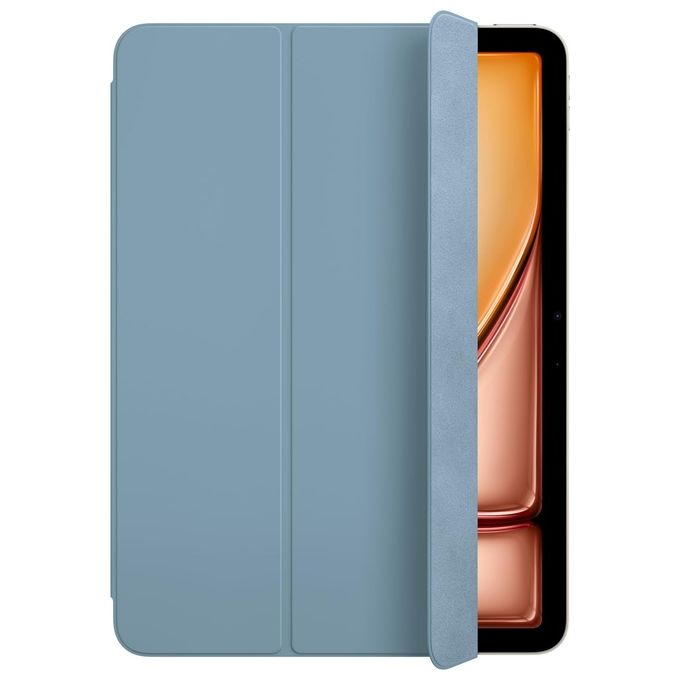 Apple MWKA3ZM-A Smart Folio per iPad Air 13'' Custodia Folio con Supporto a Piu' Posizioni e Funzione Auto Wake-Sleep colore Denim blu
