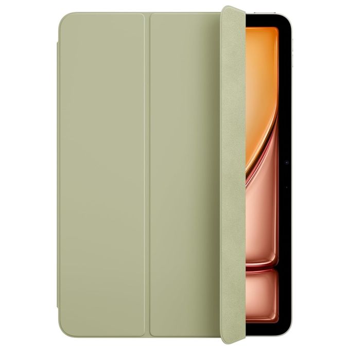 Apple MWKC3ZM-A Smart Folio Custodia per iPad Air 13'' con Funzione Sveglia Sonno Automatica e Supporto Multi Angolazione colore Salvia