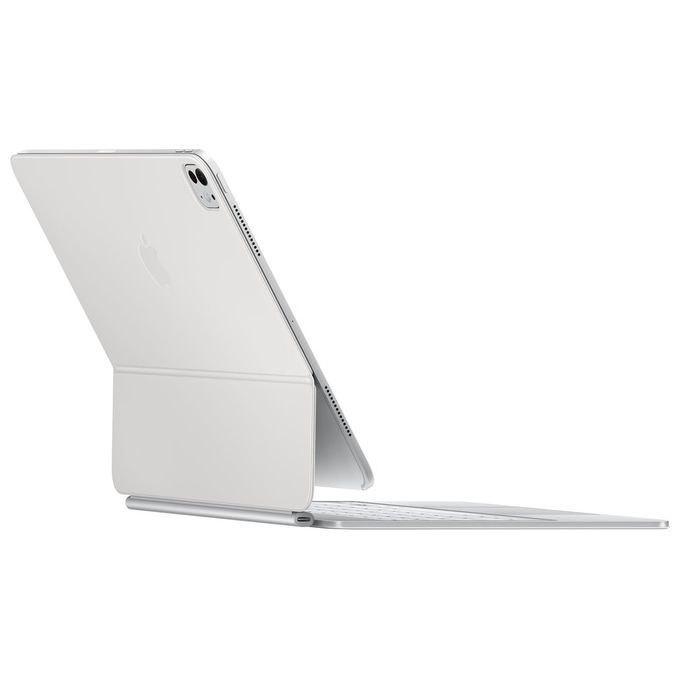 Apple MWR43T-A Magic Keyboard per iPad Pro 13'' con Trackpad Integrato e Tasti Funzione Italiano colore Bianco