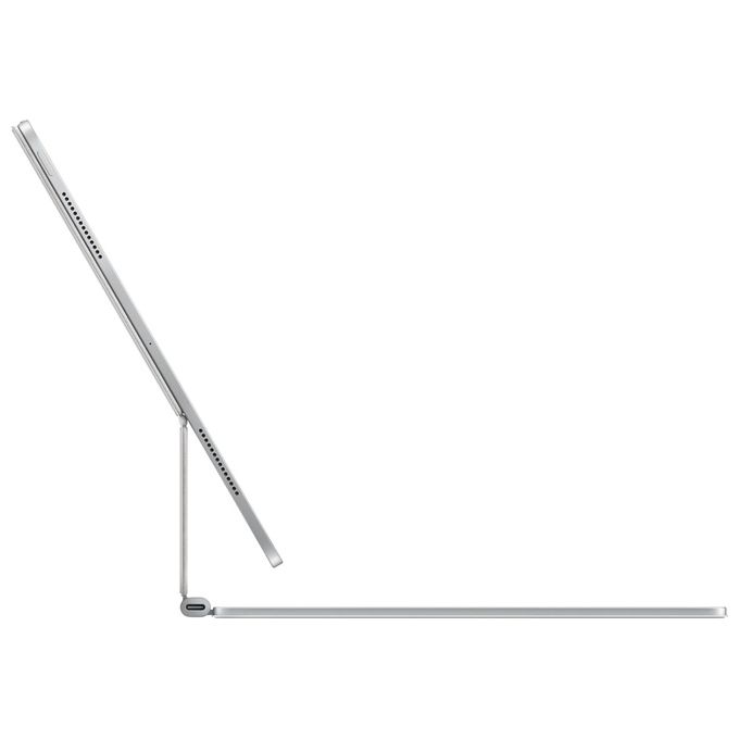 Apple MWR43T-A Magic Keyboard per iPad Pro 13'' con Trackpad Integrato e Tasti Funzione Italiano colore Bianco