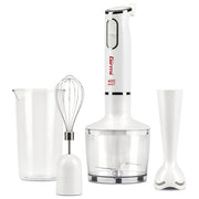 Girmi MX1601 Frullatore ad immersione 3in1 400 W con tritatutto e frusta colore Bianco