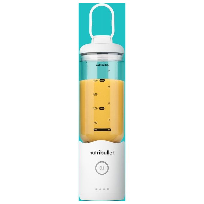 NutriBullet NBP013W Flex Frullatore Portatile 0.59 L Ricaricabile USB-C Tritaghiaccio colore Bianco