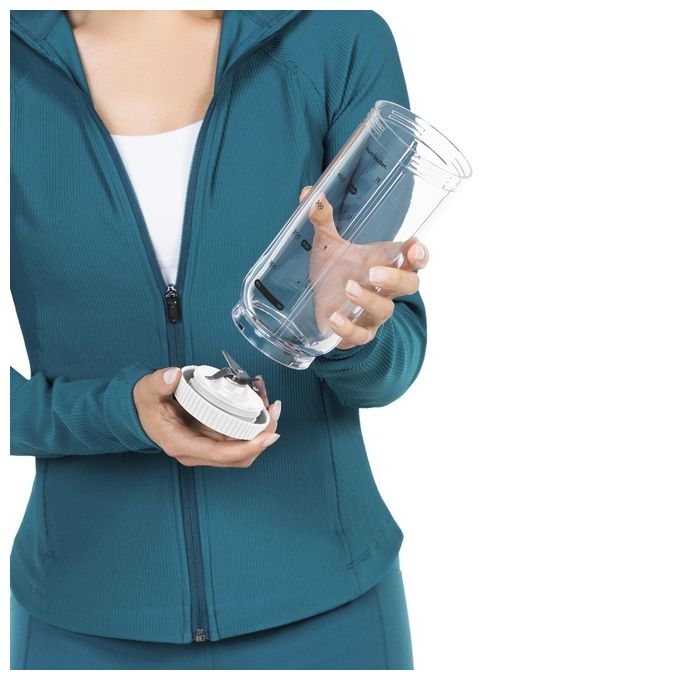 NutriBullet NBP013W Flex Frullatore Portatile 0.59 L Ricaricabile USB-C Tritaghiaccio colore Bianco