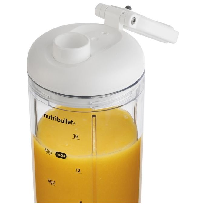 NutriBullet NBP013W Flex Frullatore Portatile 0.59 L Ricaricabile USB-C Tritaghiaccio colore Bianco