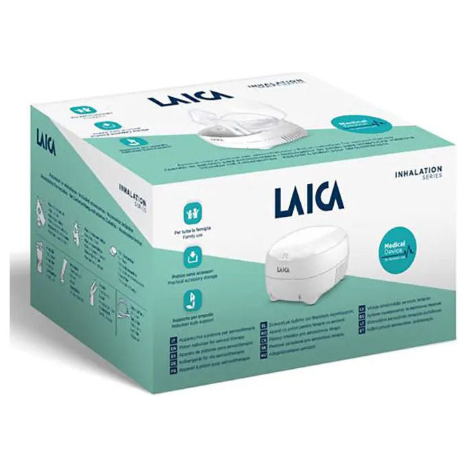 Laica, Nebulizzatore NE2010, Con Maschera Adulti e Pediatrica