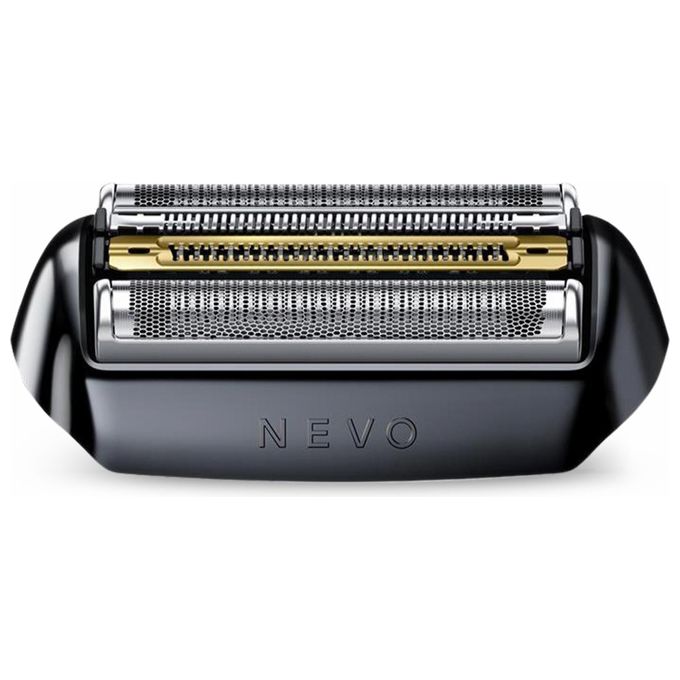Braun NEVO-B Testina di Ricambio per Rasoio Elettrico NEVO 250 Lame in Acciaio Inossidabile Tecnologia AeroTouch colore Nero