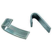 Mundial 436-B Gancio per Rete Zincato 7x22 mm Spessore 5 mm per Fissaggio Reti Elettrosaldate e Cavo di Tensione colore Zincato