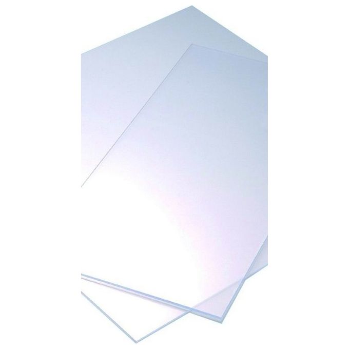 Polimark 194055 Vetro Sintetico Liscio Trasparente 5 mm 100x100 cm colore Trasparente